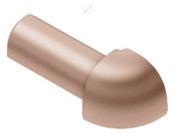 Schluter Rondec 90 Degree Outside Corner Satin Copper